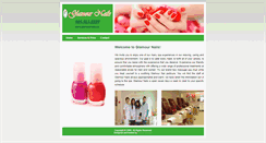 Desktop Screenshot of glamournails.ca